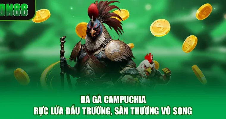 Đá Gà Campuchia - Rực Lửa Đấu Trường, Săn Thưởng Vô Song