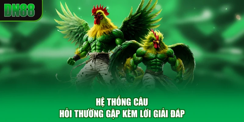 Hệ thống câu hỏi thường gặp kèm lời giải đáp