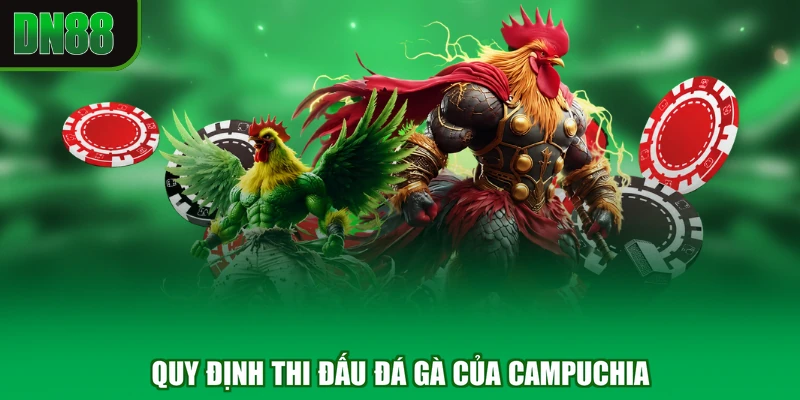 Quy định thi đấu đá gà của Campuchia