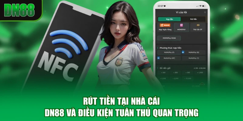 Rút tiền tại nhà cái DN88 và điều kiện tuân thủ quan trọng