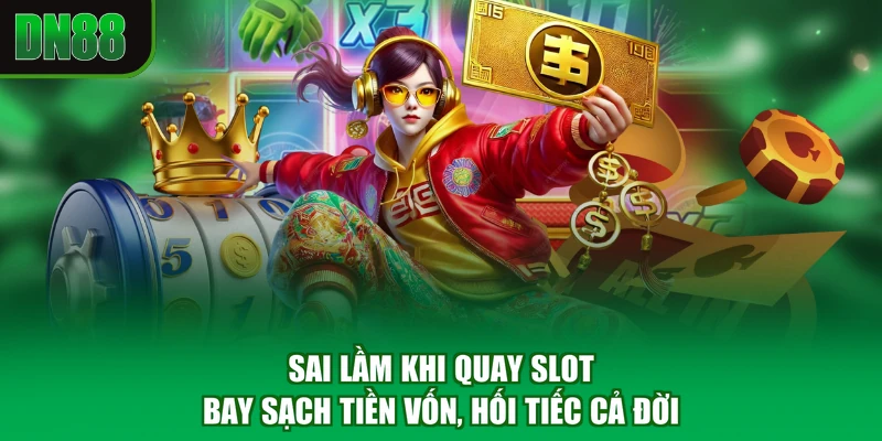 Sai Lầm Khi Quay Slot - Bay Sạch Tiền Vốn, Hối Tiếc Cả Đời