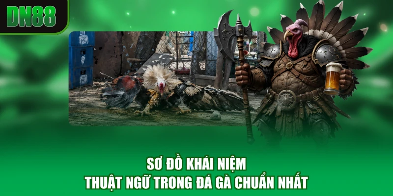 Sơ đồ khái niệm thuật ngữ trong đá gà chuẩn nhất